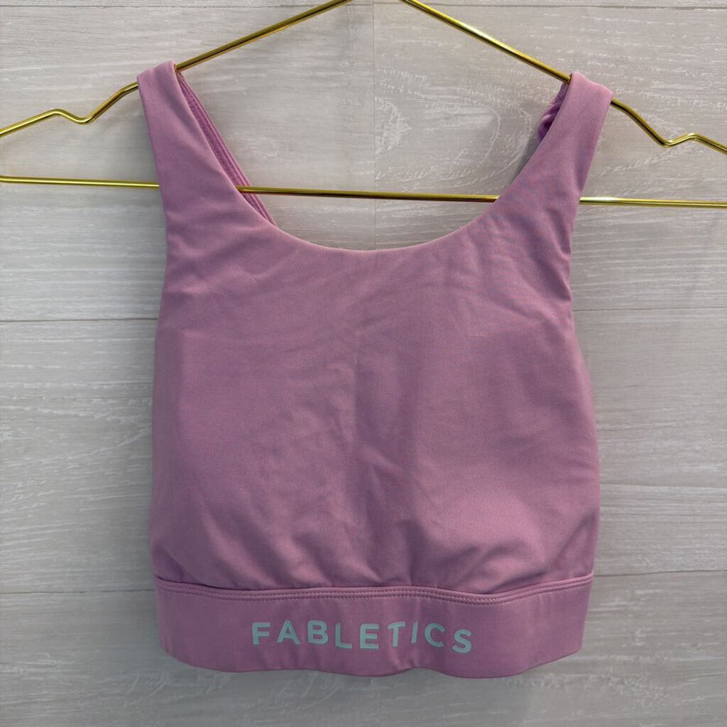 Fabletics Purple Sports Bra Small