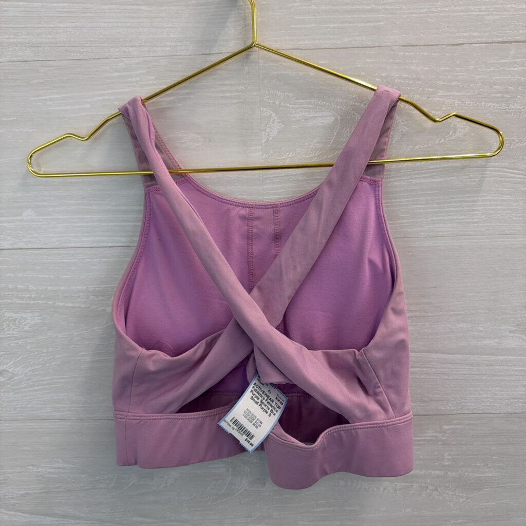Fabletics Purple Sports Bra Small