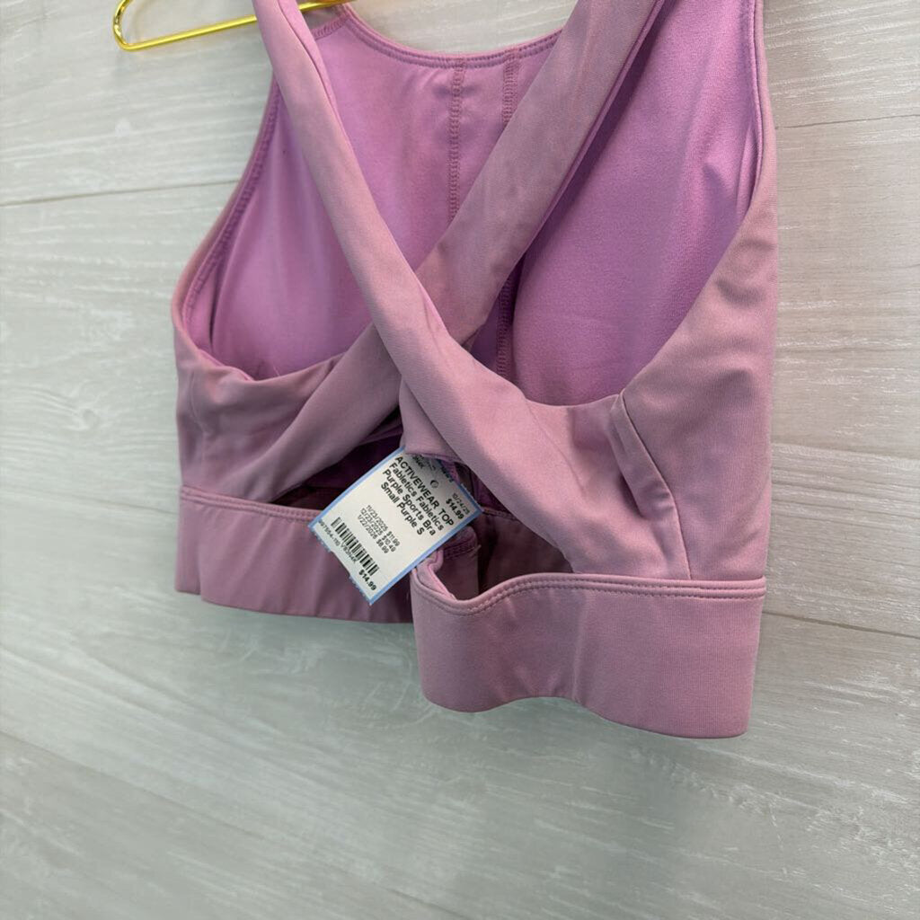 Fabletics Purple Sports Bra Small
