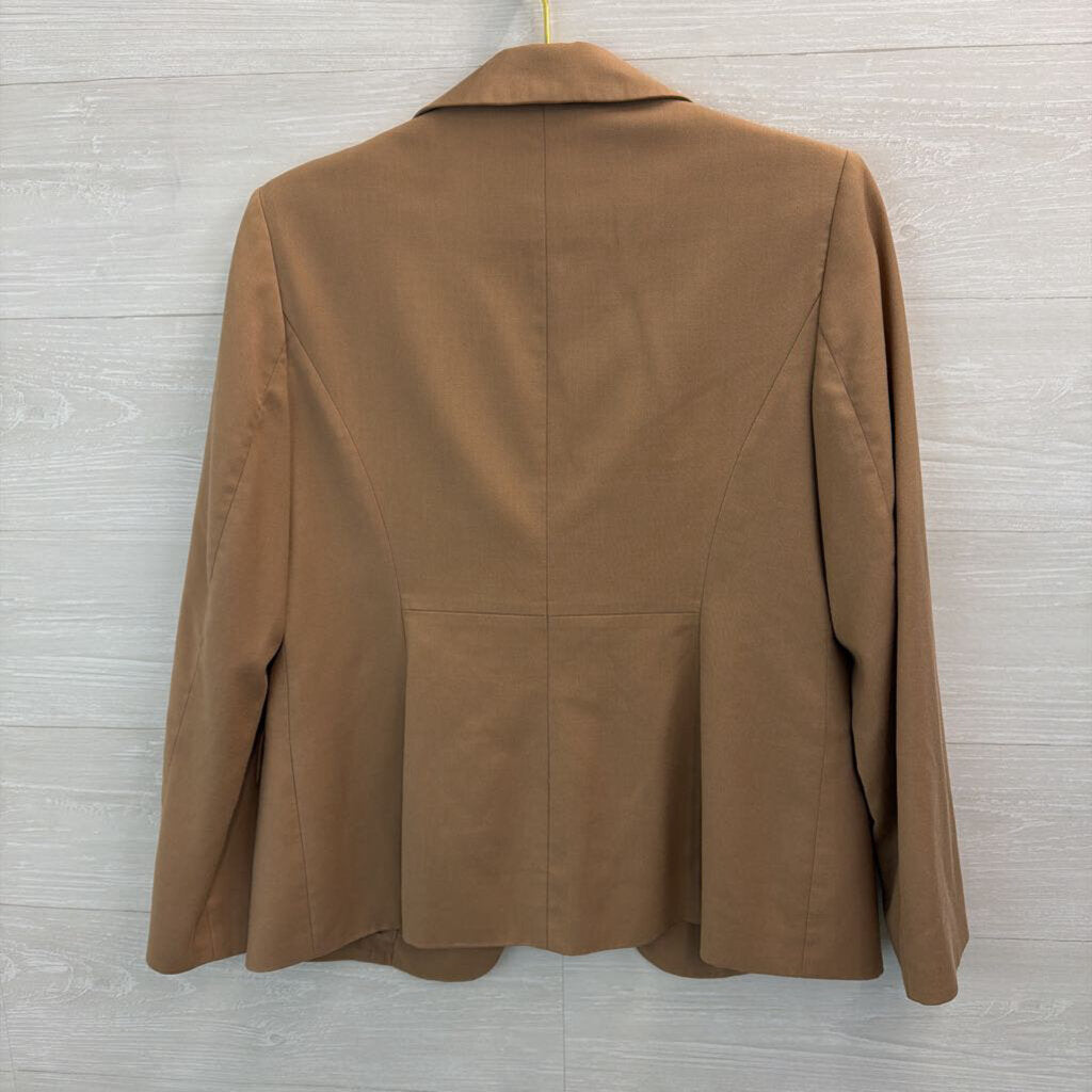 Jones New York Brown Blazer Jacket 10