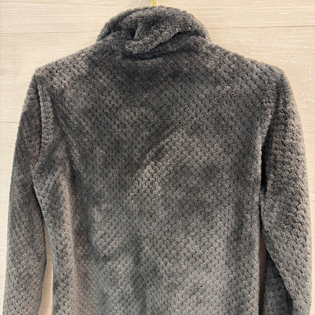 Columbia Grey Soft Fleece Zip Up Jacket Small