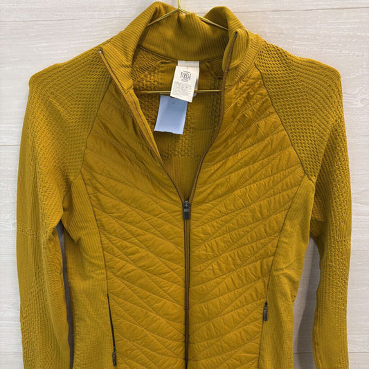 Athleta Golden Yellow Flurry Force Insulated PrimaLoft Jacket Small