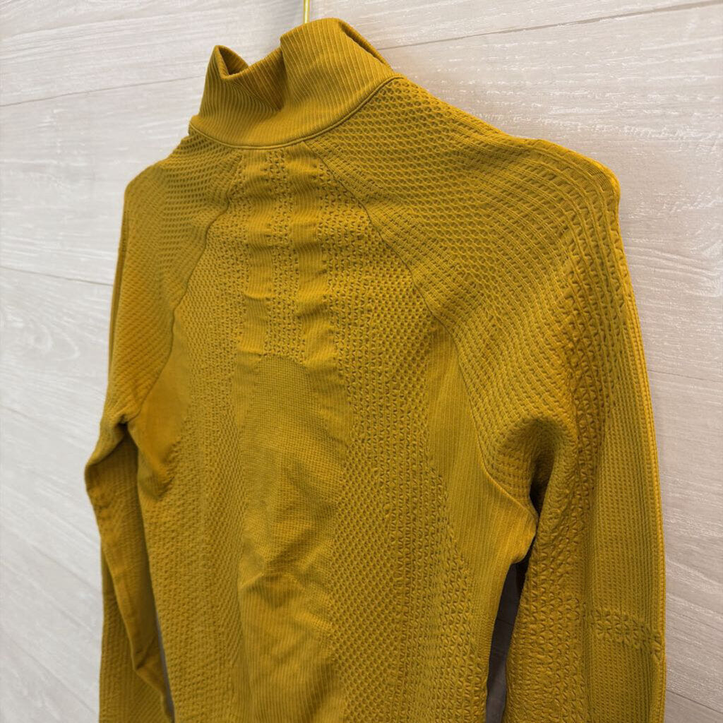 Athleta Golden Yellow Flurry Force Insulated PrimaLoft Jacket Small