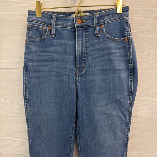 Madewell Medium Wash Curvy Stovepipe Jeans 23