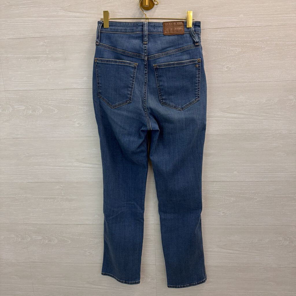 Madewell Medium Wash Curvy Stovepipe Jeans 23