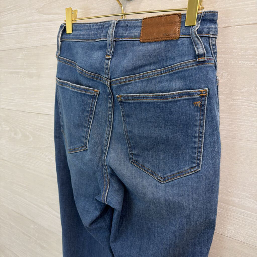Madewell Medium Wash Curvy Stovepipe Jeans 23