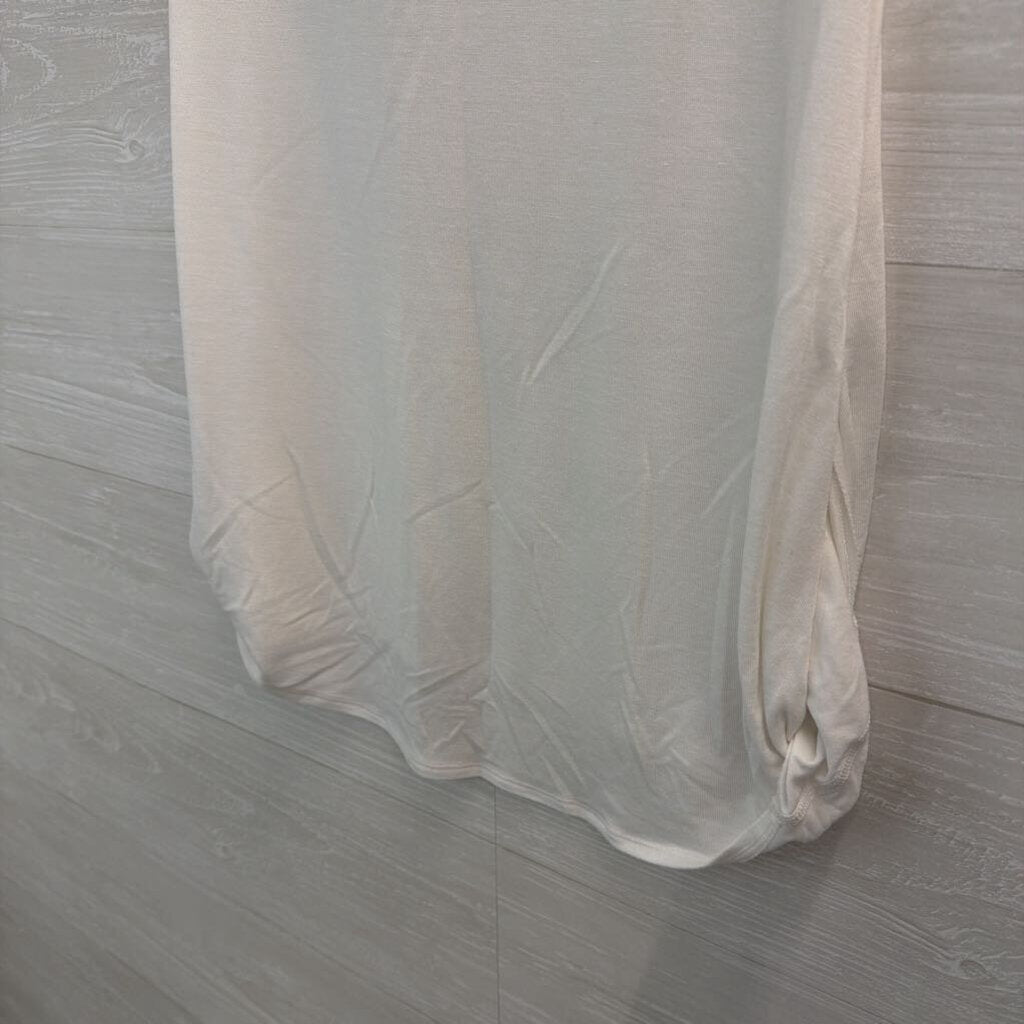 Athleta White Open Side Tank Top Small