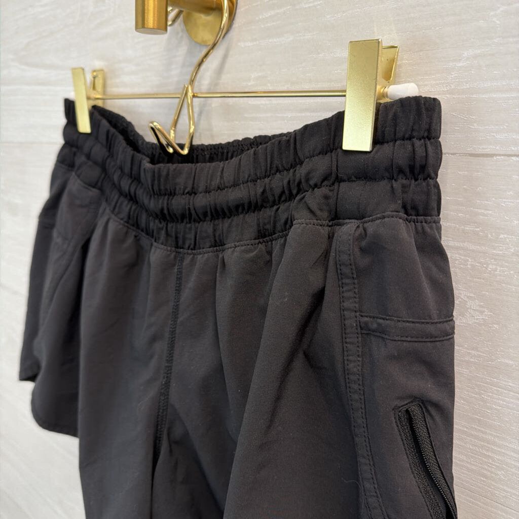 Lululemon Black Hotty Hot Shorts 10