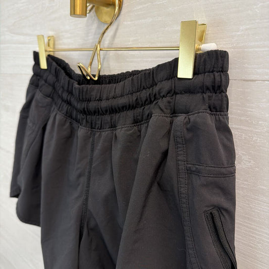 Lululemon Black Hotty Hot Shorts 10