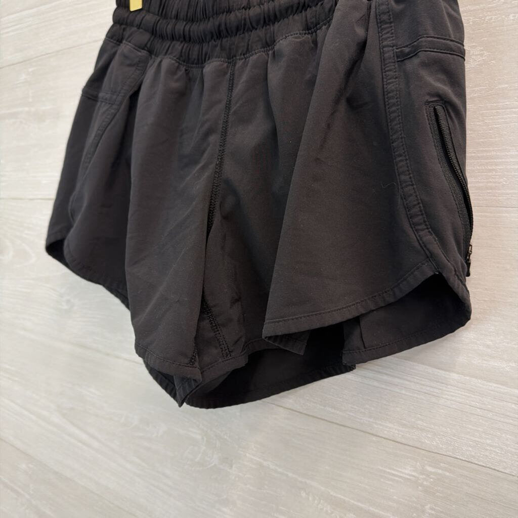 Lululemon Black Hotty Hot Shorts 10