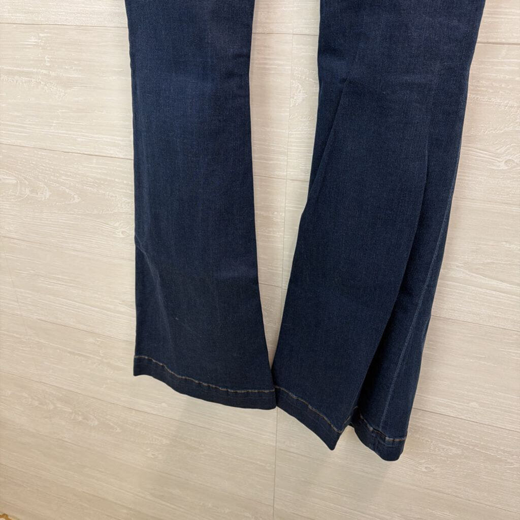 Hudson Dark Wash Flare Leg Jeans 27