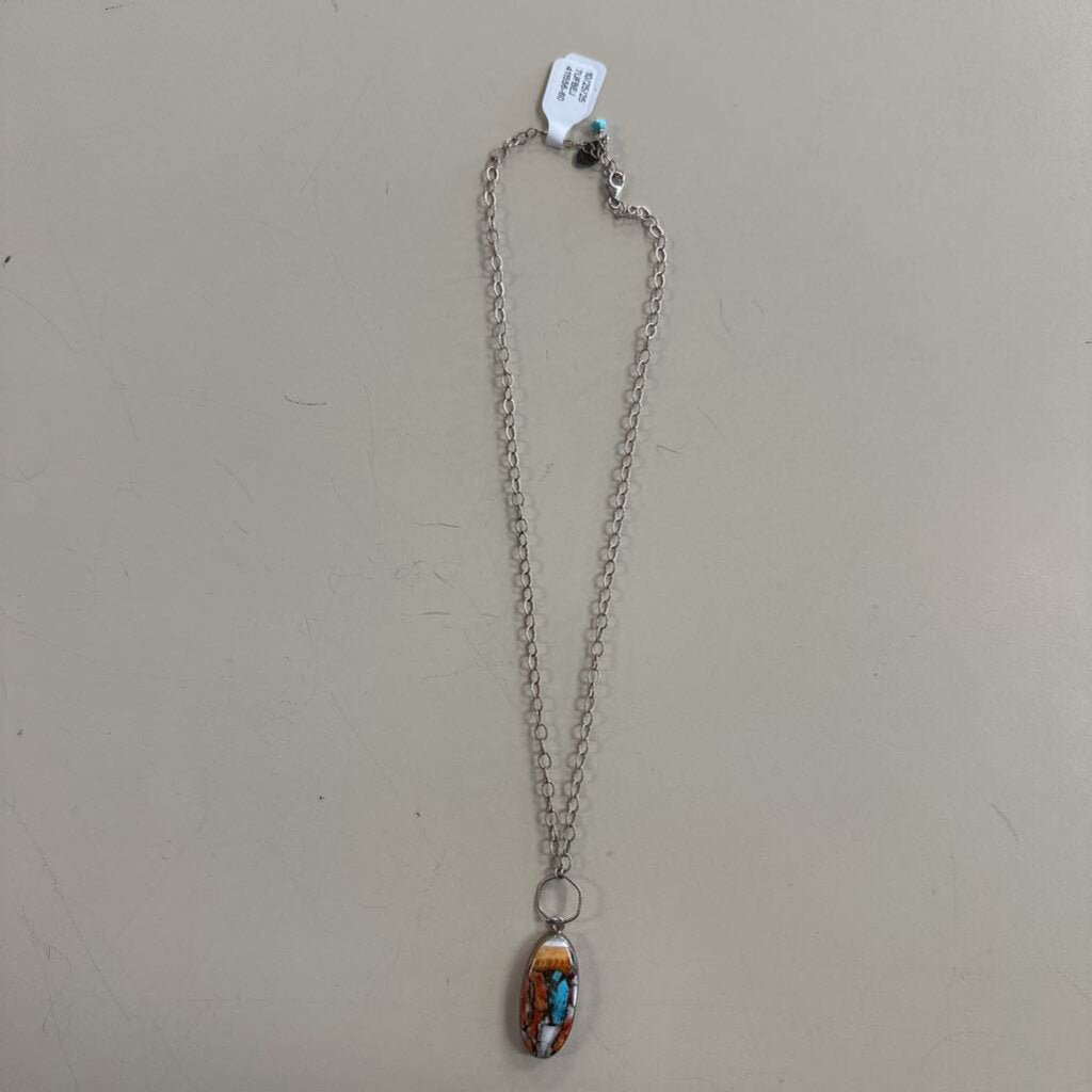 Anne Vaughan Stone Pendant Necklace