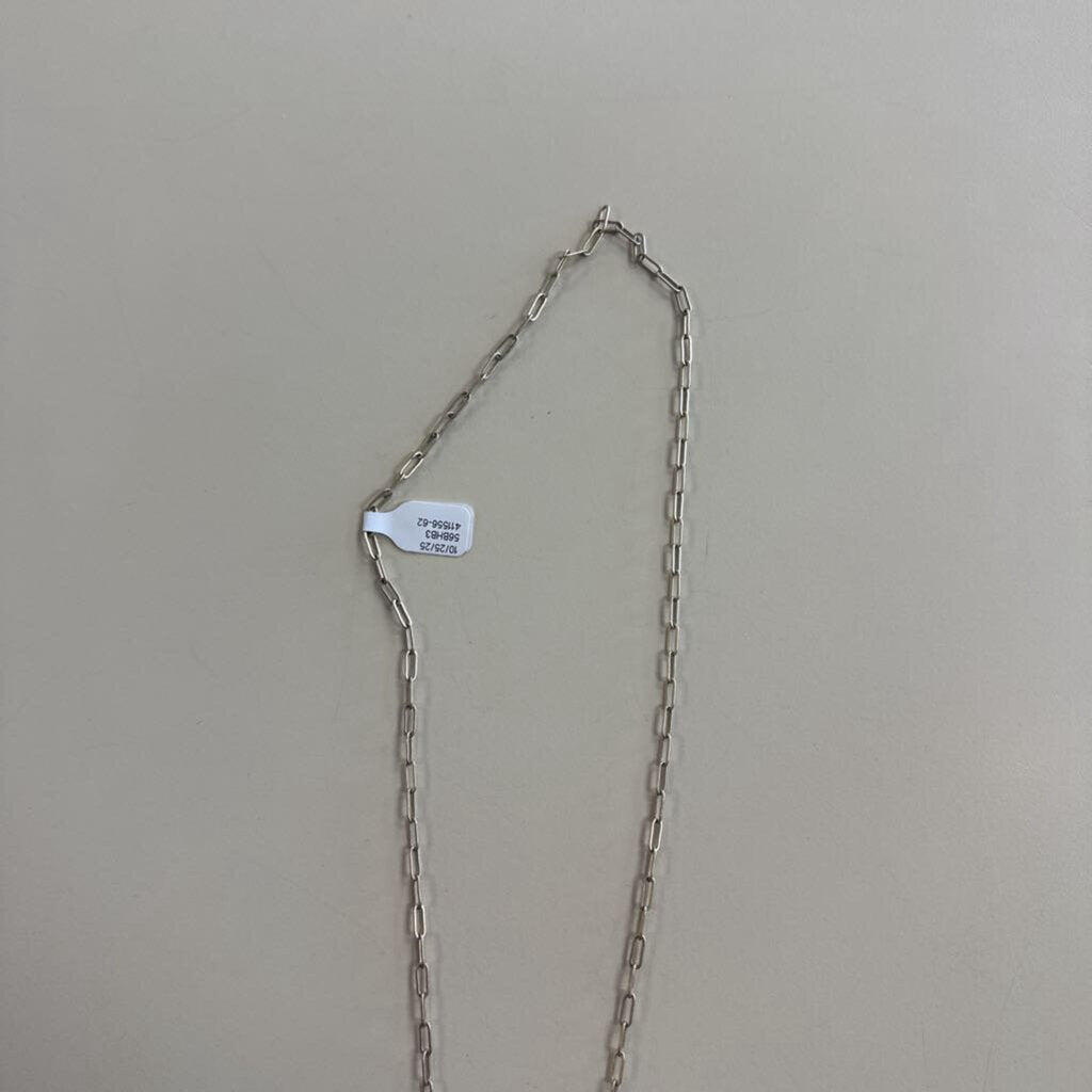 Lotus Pendant Long Necklace