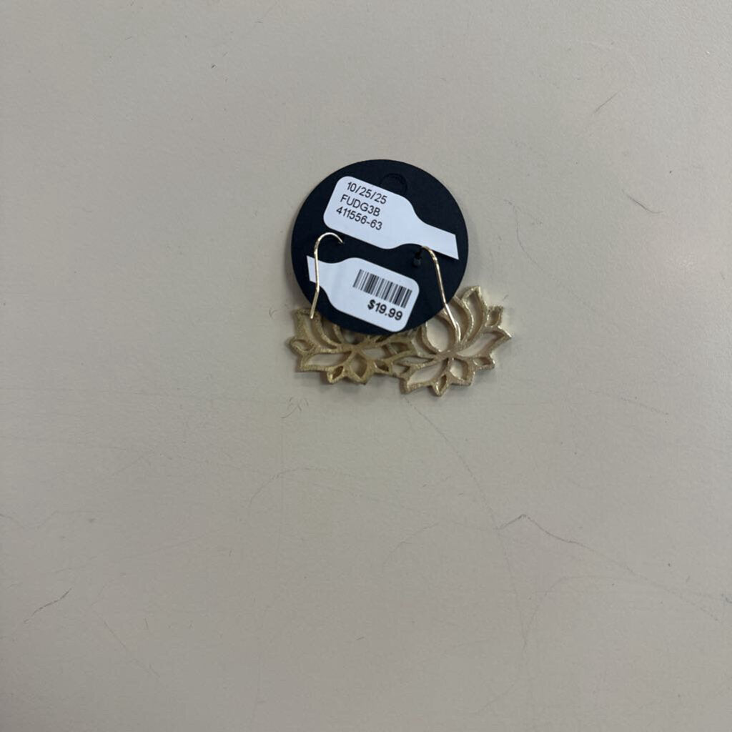 Lotus Earrings