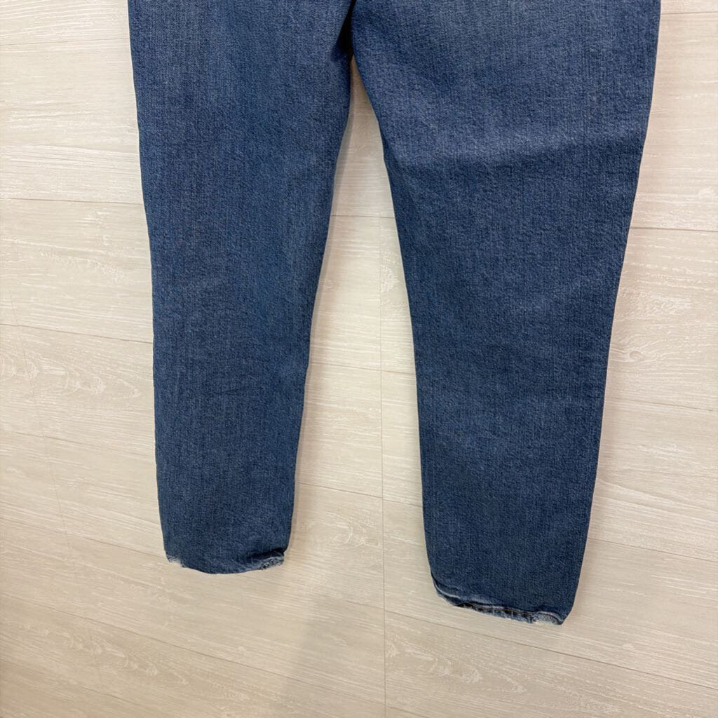 Agolde Medium Wash High Rise Mom Jeans 28