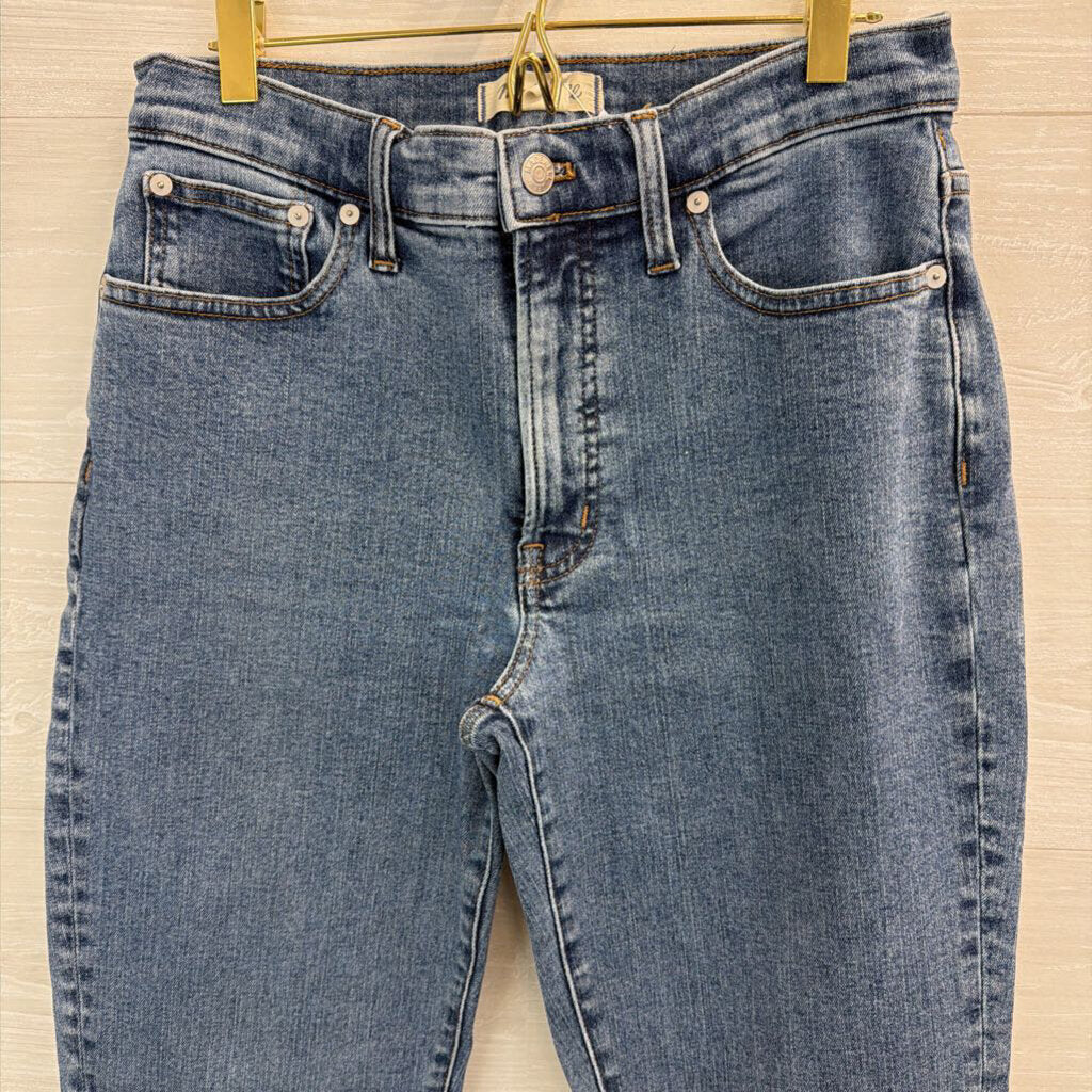 Madewell Medium Wash The Mid Rise Perfect Vintage Jeans 27 Tall