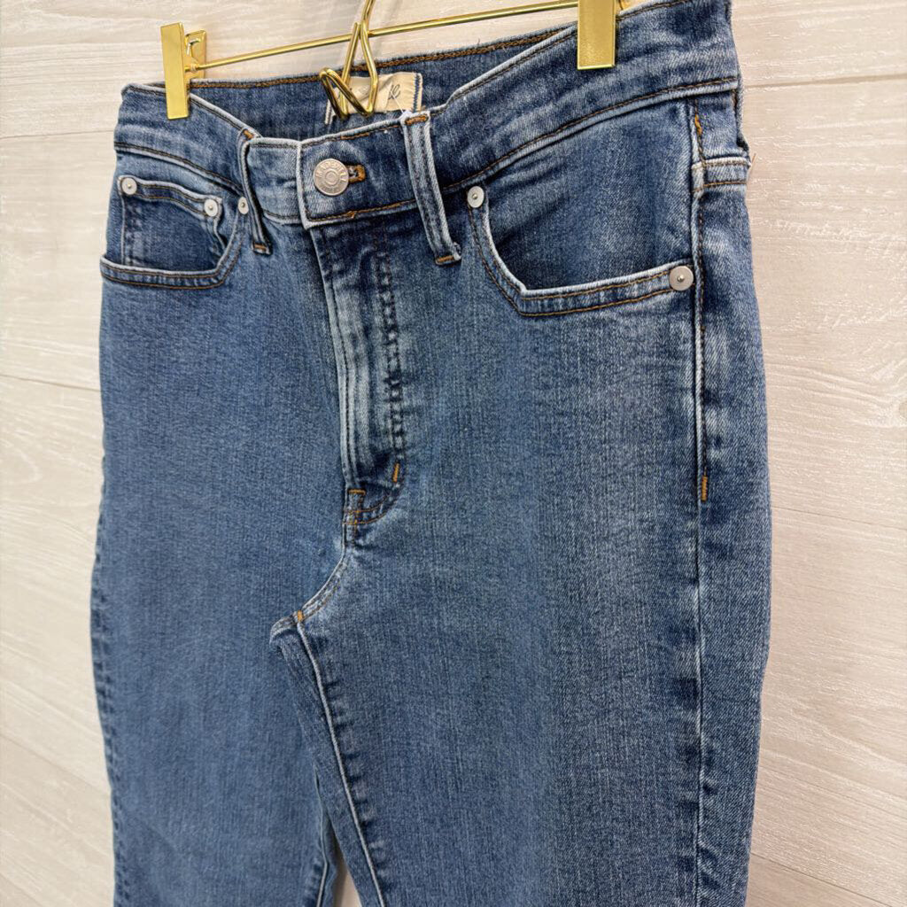 Madewell Medium Wash The Mid Rise Perfect Vintage Jeans 27 Tall