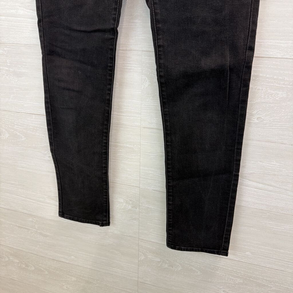 Levi Black Denim 312 Shaping Slim Jeans 27
