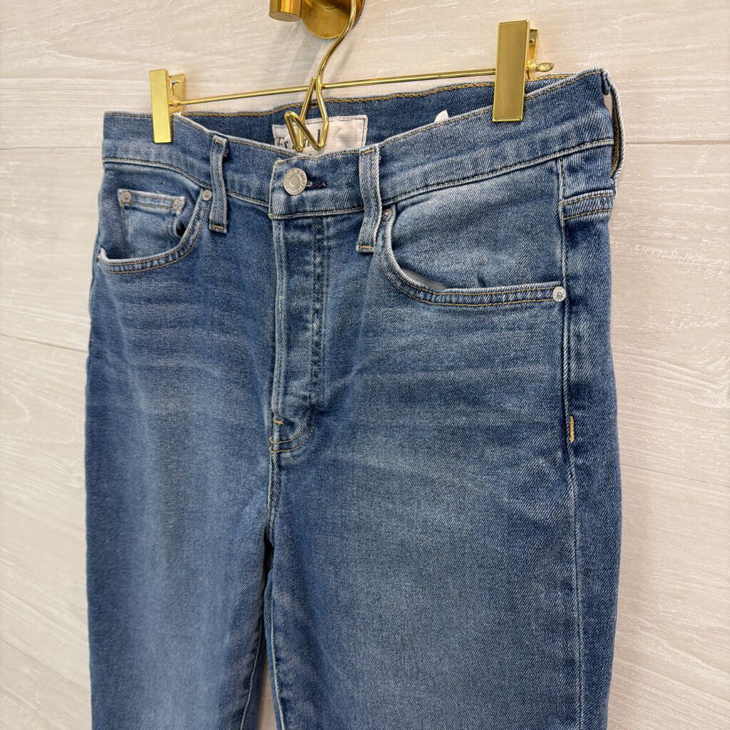 Frank and Eileen Medium Wash Straight Leg Jeans 30