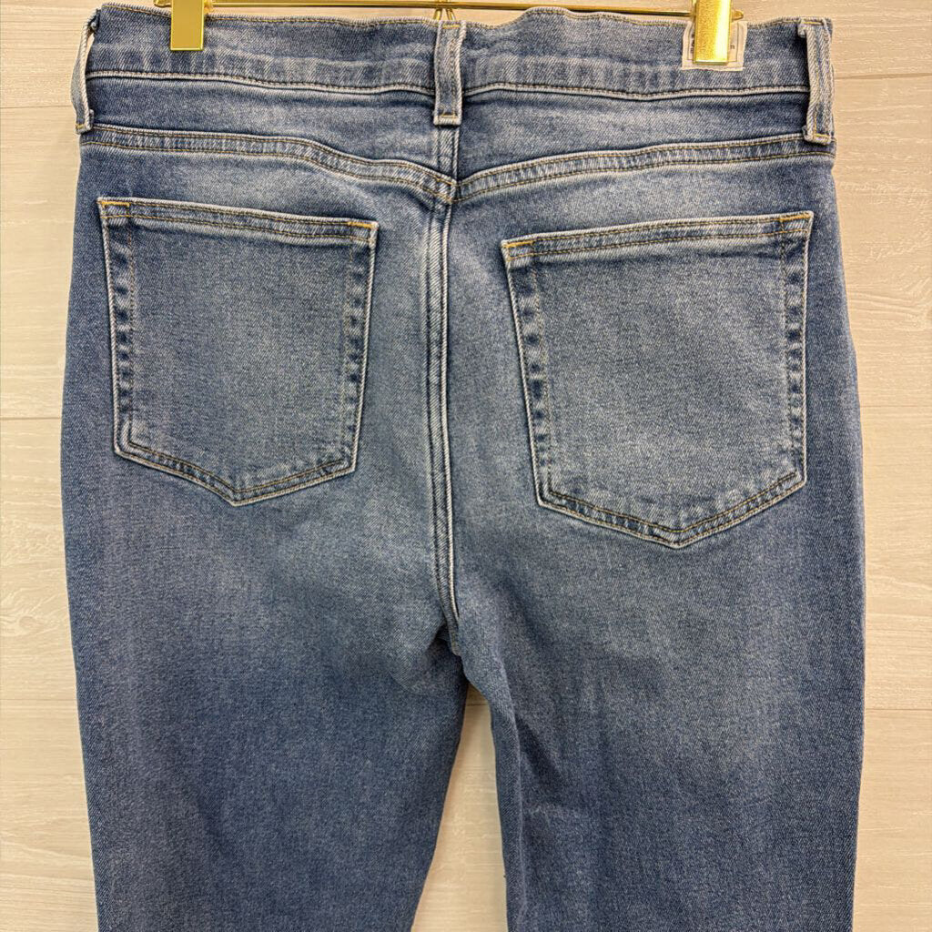 Frank and Eileen Medium Wash Straight Leg Jeans 30