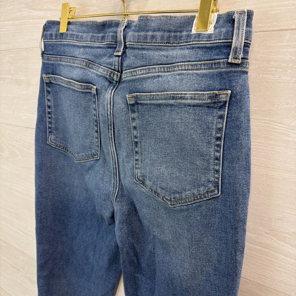 Frank and Eileen Medium Wash Straight Leg Jeans 30