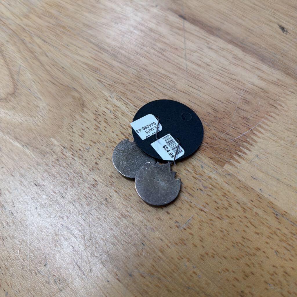 Sterling Silver Sun Dangle Earrings