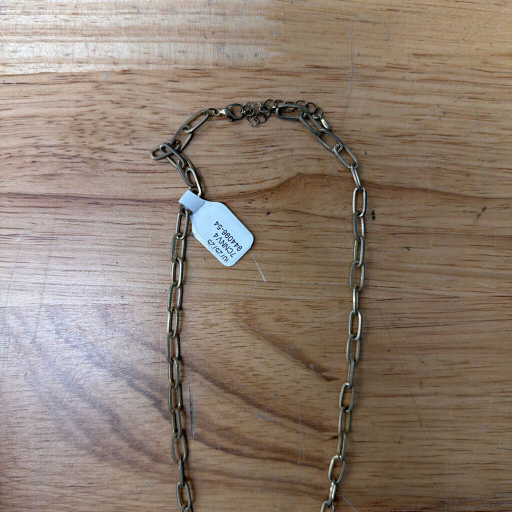 Gold Coin Pendant Necklace