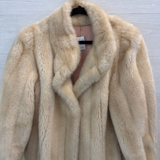 Vintage Faux Fur Winter Coat Large