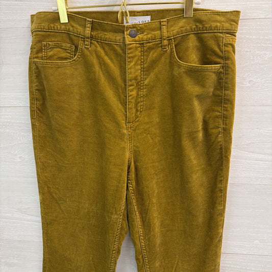 Loft Velvet Skinny Pants 12