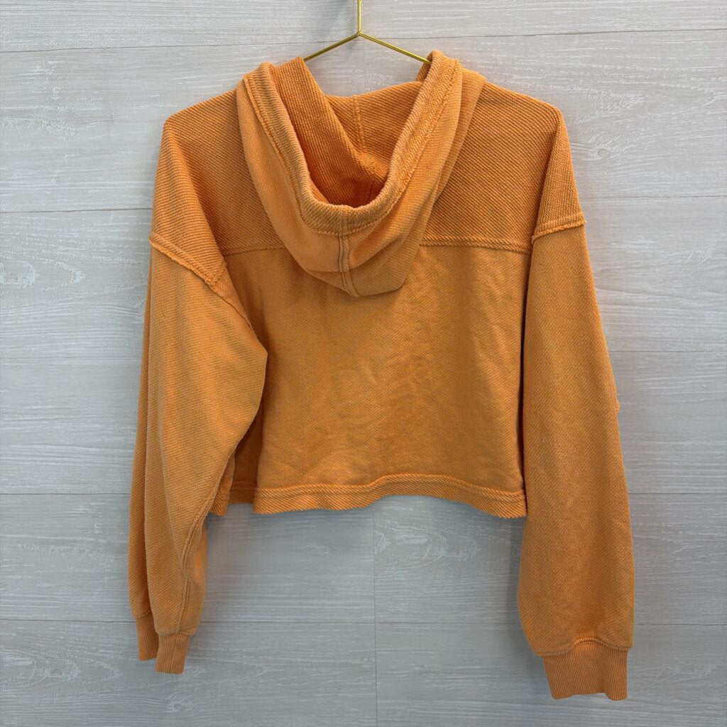 Aerie Cropped Zip Up Hoodie Medium