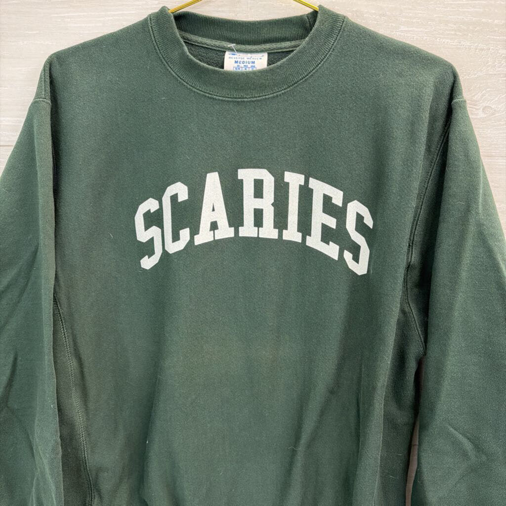 Champion "Scaries" Crewneck Sweatshirt Medium