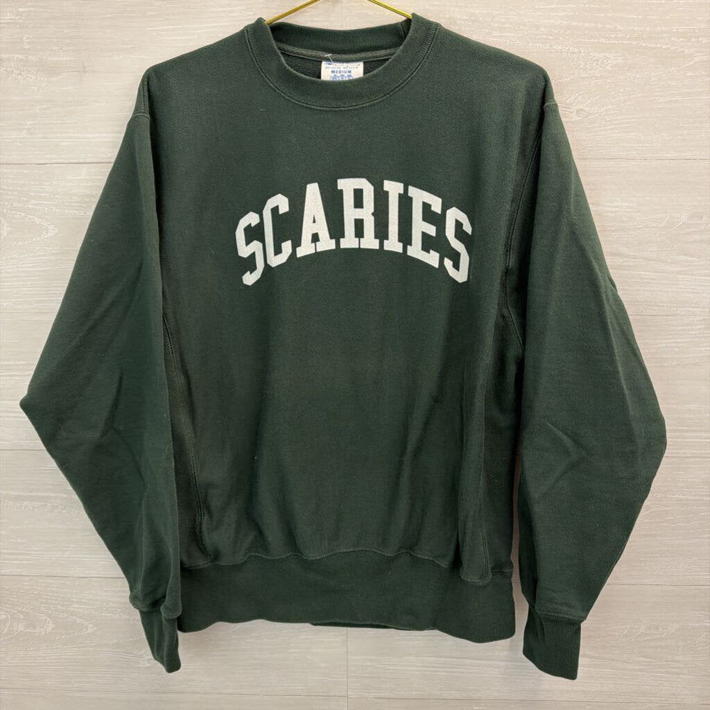 Champion "Scaries" Crewneck Sweatshirt Medium