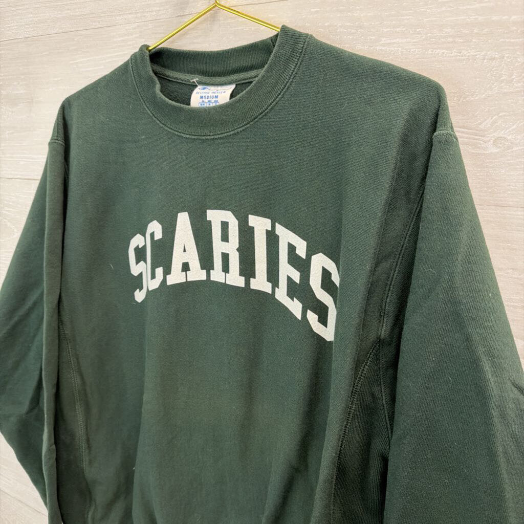 Champion "Scaries" Crewneck Sweatshirt Medium