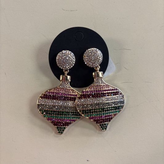 Christmas Ornament Dangly Earrings