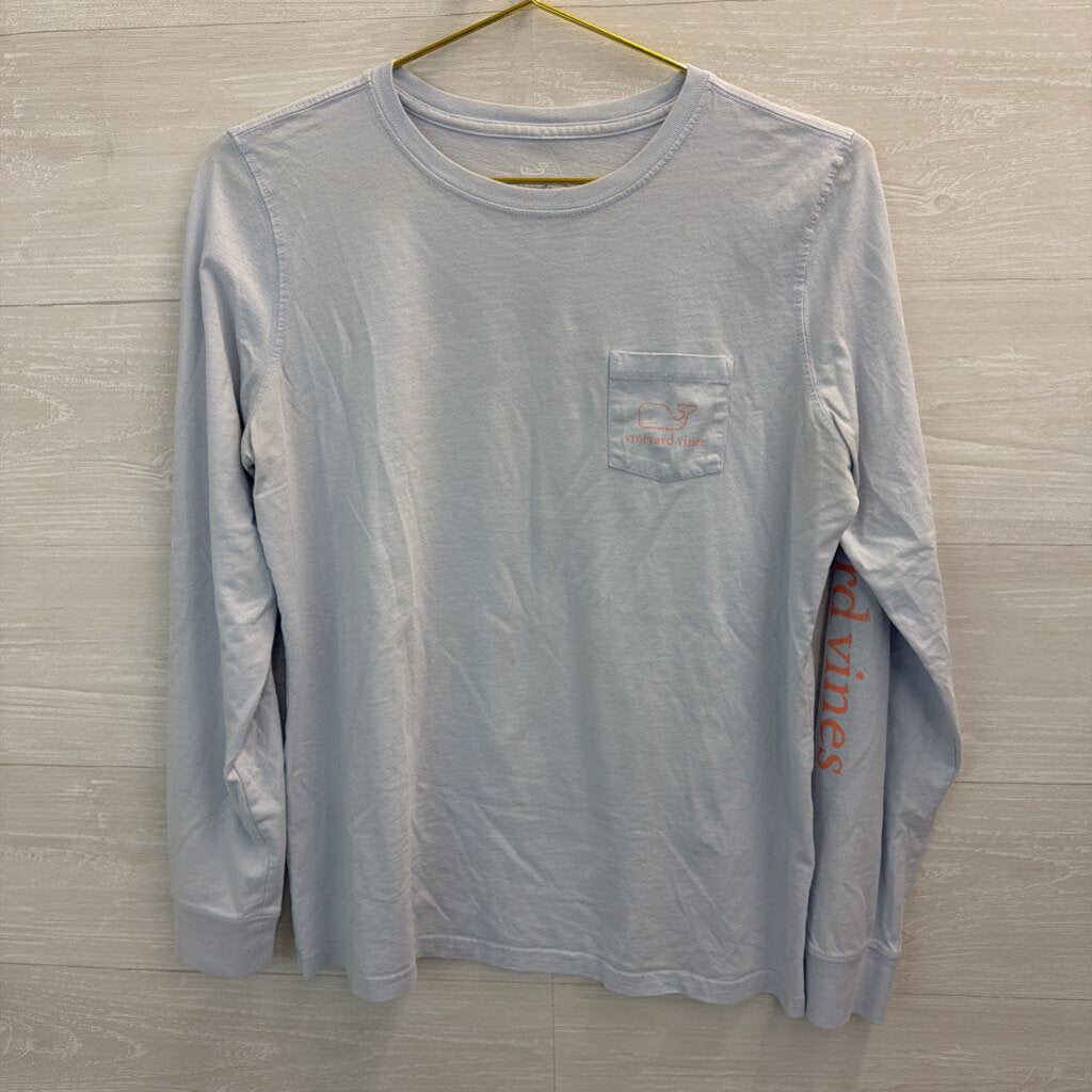 Vineyard Vines Blue Long Sleeve Graphic Tee Small