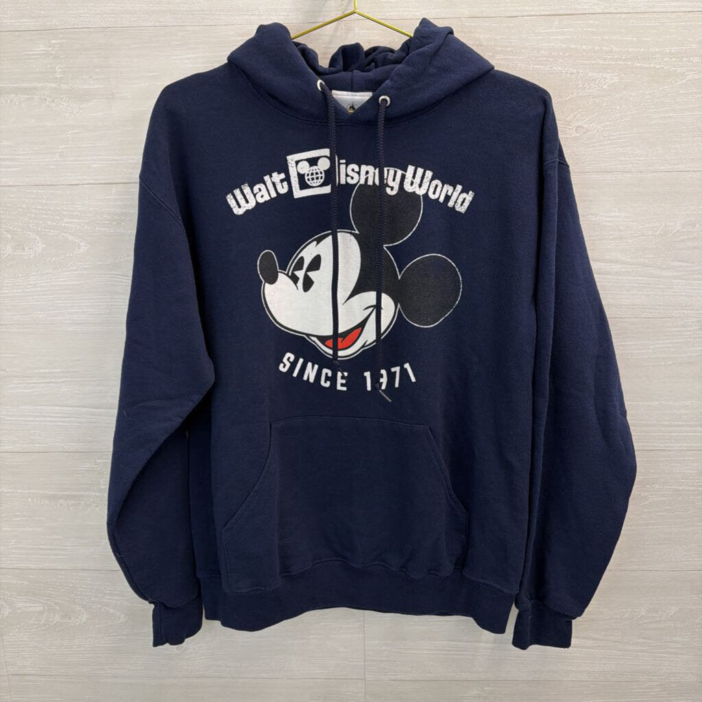 Disney Navy/ White Disney World Hoodie Medium