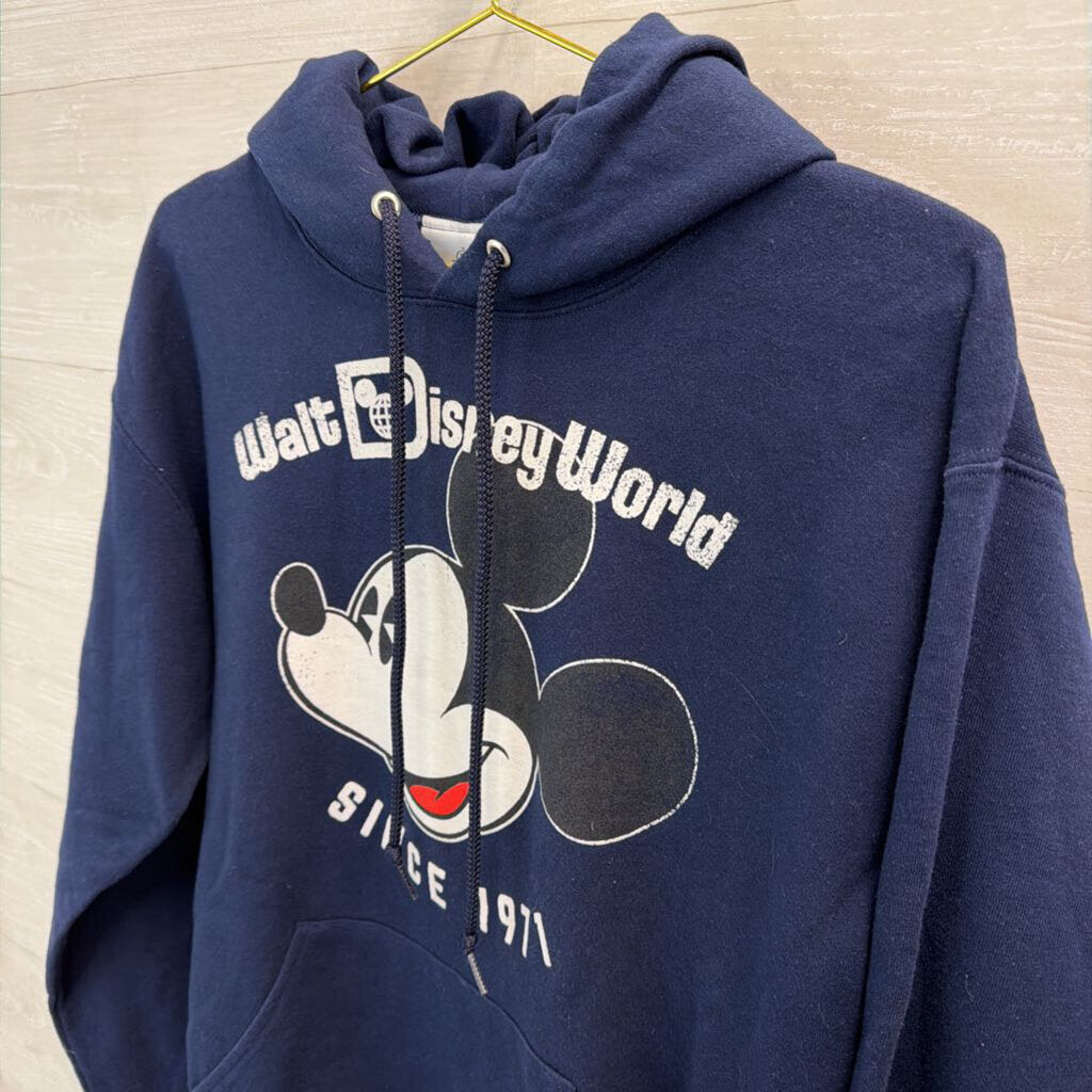 Disney Navy/ White Disney World Hoodie Medium