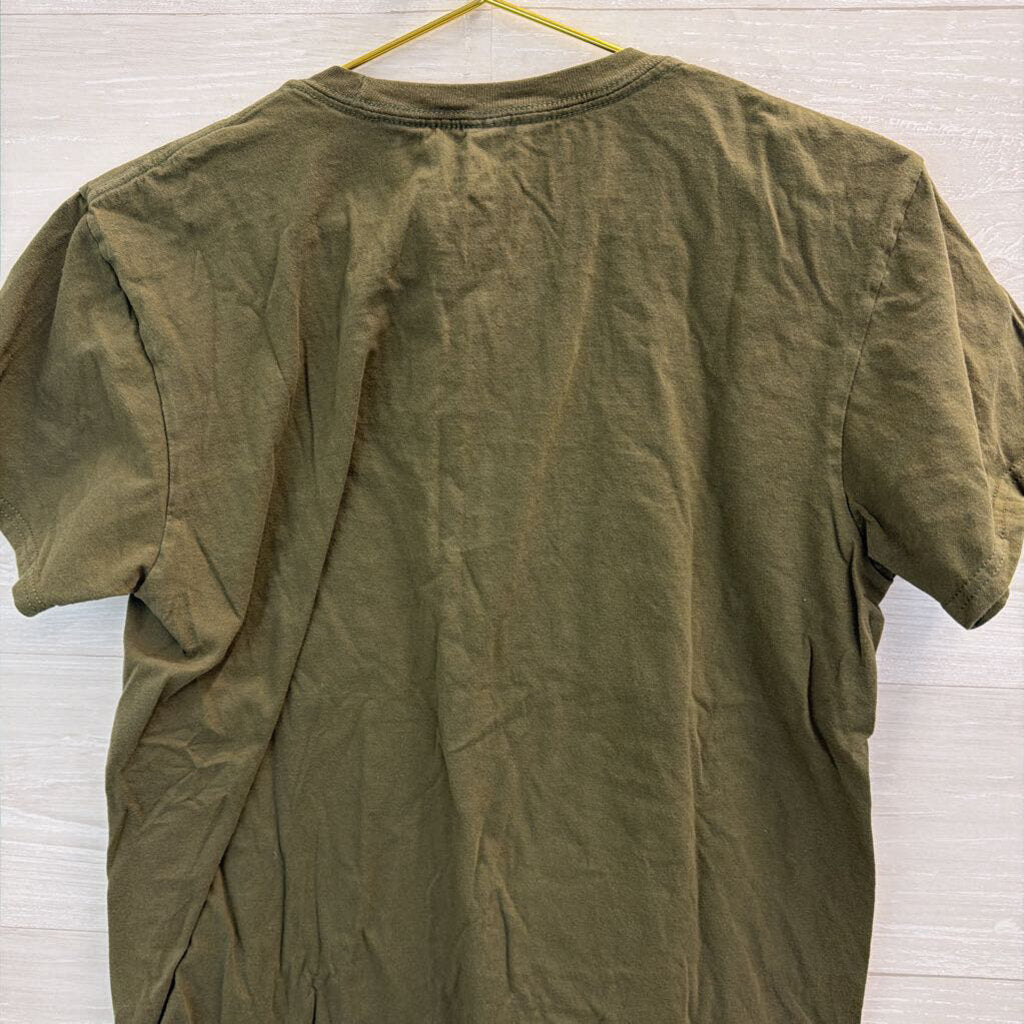 Disney Green Mickey Short Sleeve Graphic Tee Medium