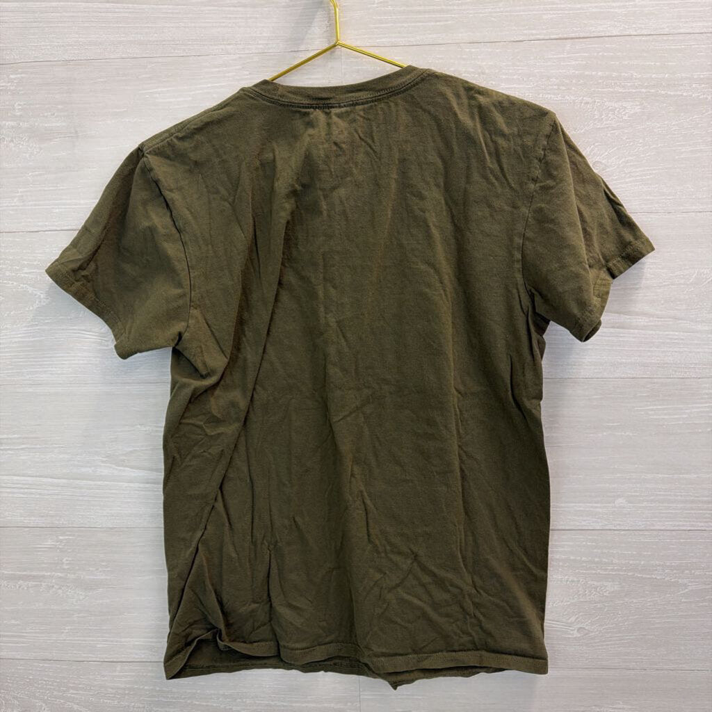 Disney Green Mickey Short Sleeve Graphic Tee Medium