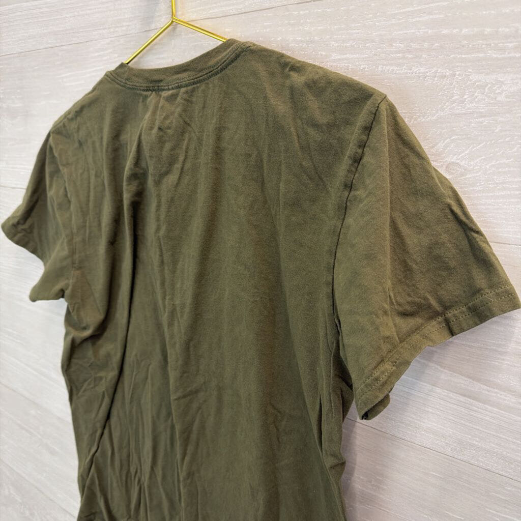 Disney Green Mickey Short Sleeve Graphic Tee Medium