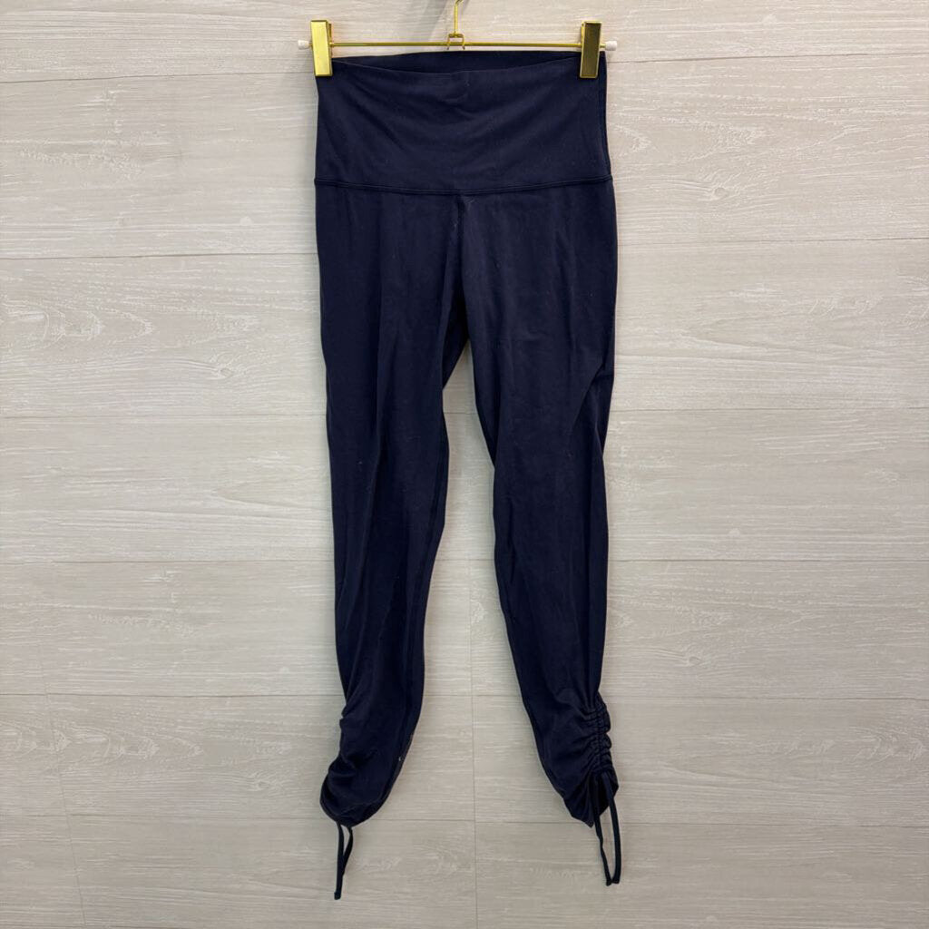 Aerie Navy Scrunch Ankle Leggings Small