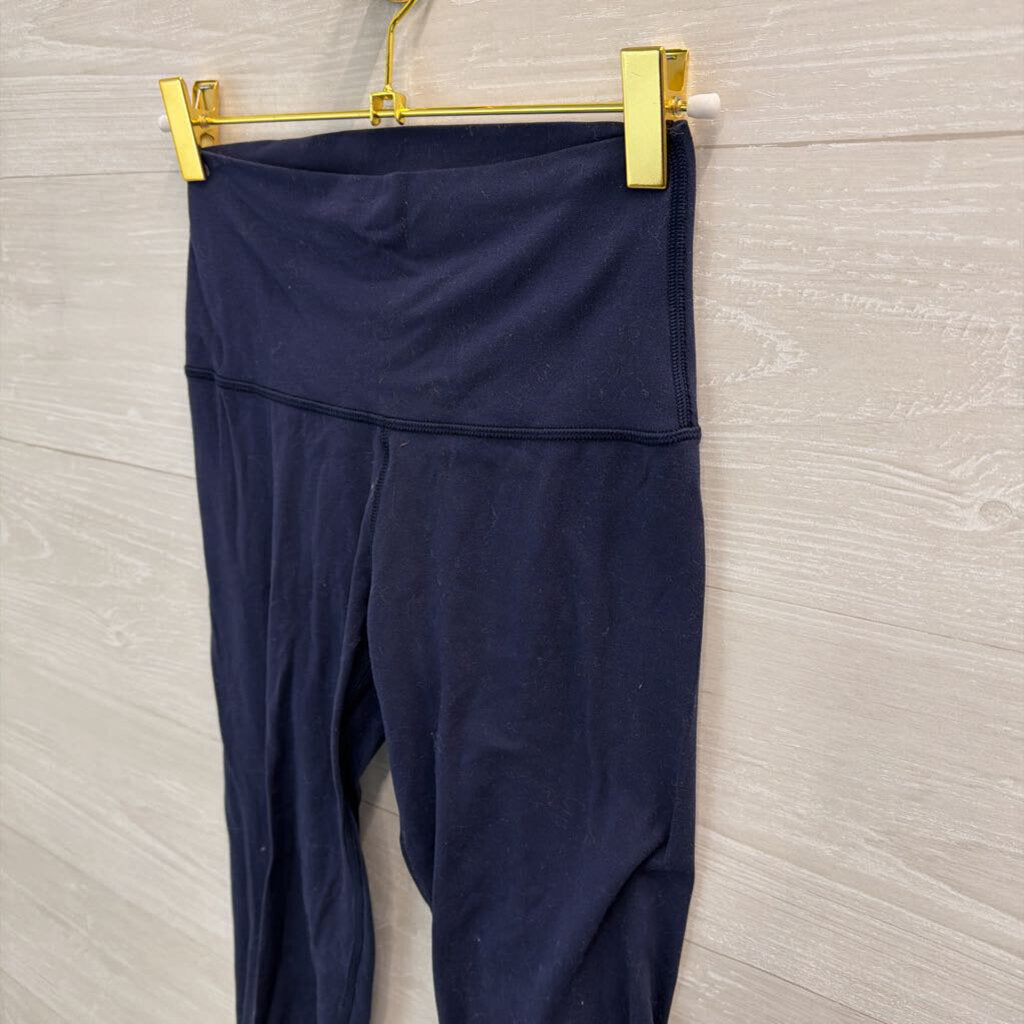 Aerie Navy Scrunch Ankle Leggings Small