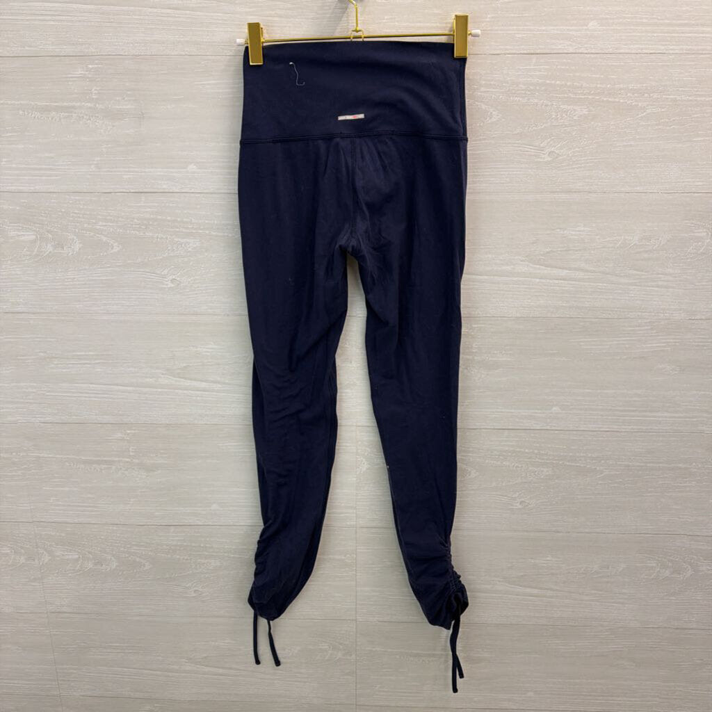 Aerie Navy Scrunch Ankle Leggings Small