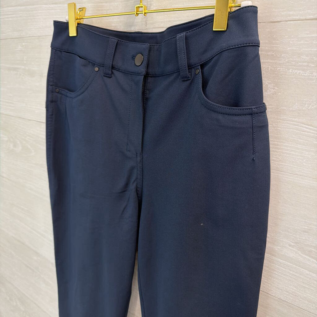 Lululemon Navy Classic Fit Straight Leg Pants 6