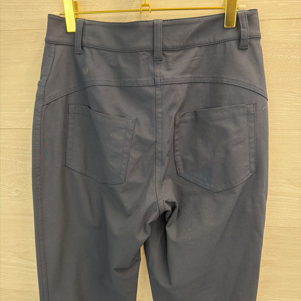 Lululemon Navy Classic Fit Straight Leg Pants 6