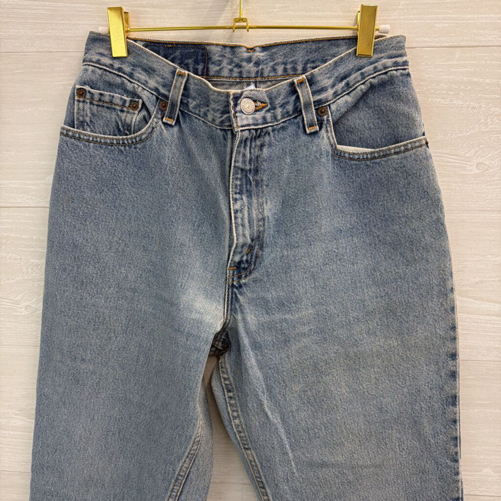 Levi Light Wash 550 Relaxed Fit Tapered Leg Jeans 6