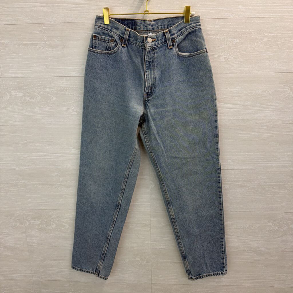 Levi Light Wash 550 Relaxed Fit Tapered Leg Jeans 6