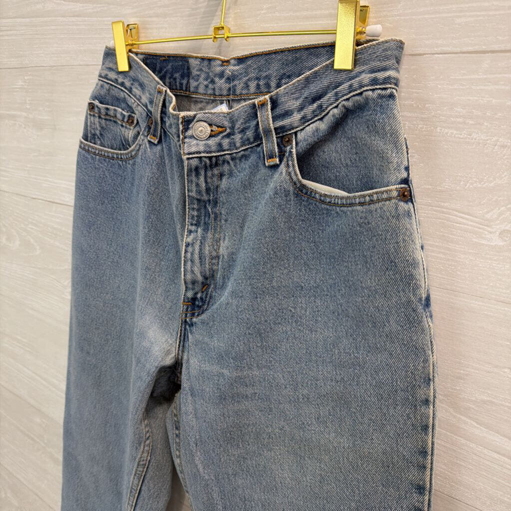 Levi Light Wash 550 Relaxed Fit Tapered Leg Jeans 6