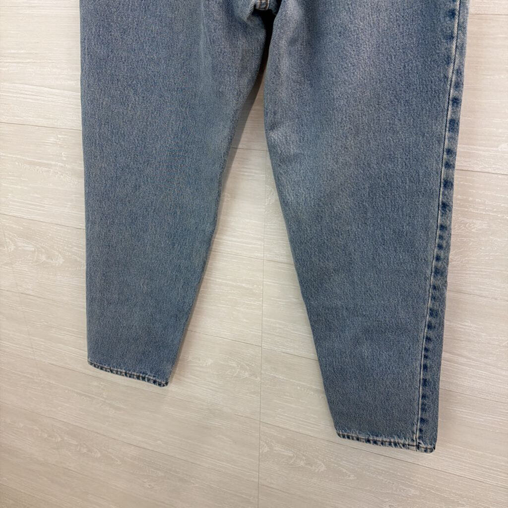 Levi Light Wash 550 Relaxed Fit Tapered Leg Jeans 6