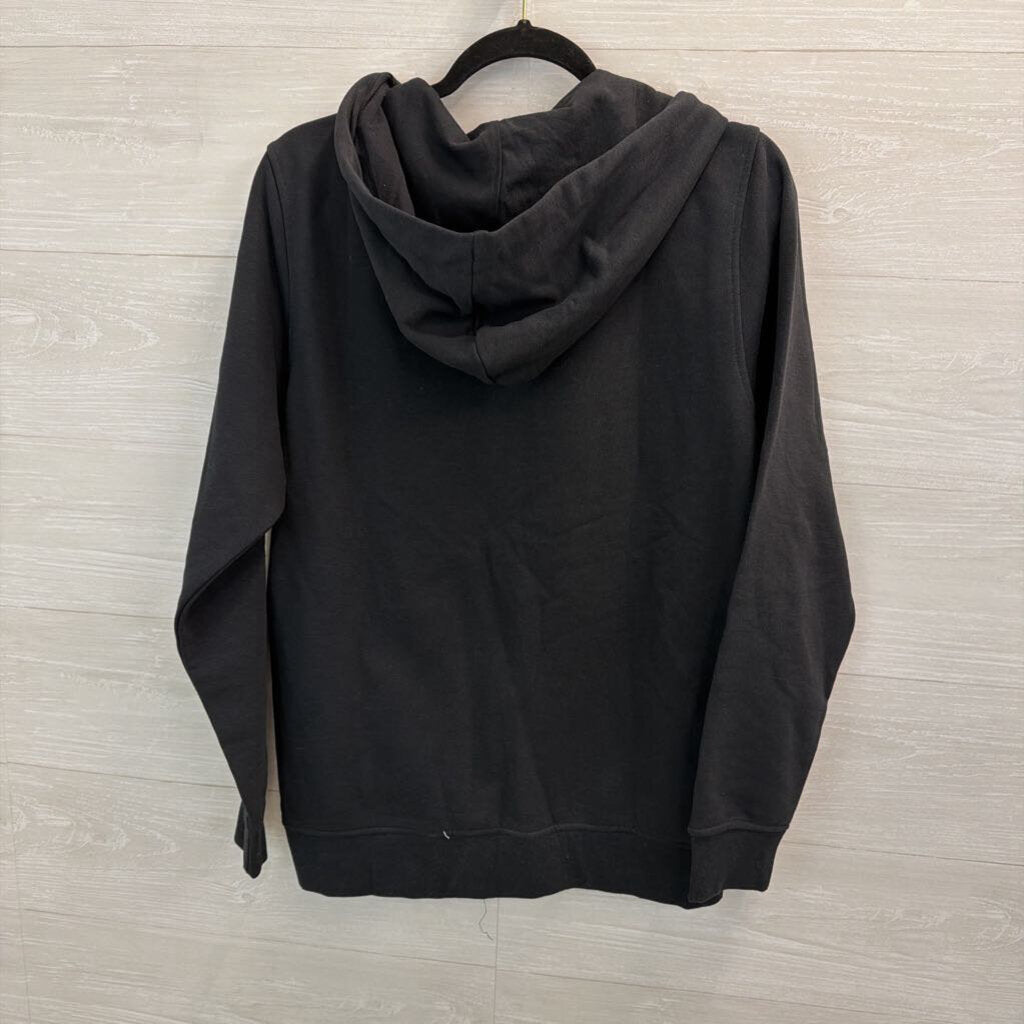 Kappa Black/ White Logo Zip Up Jacket Medium